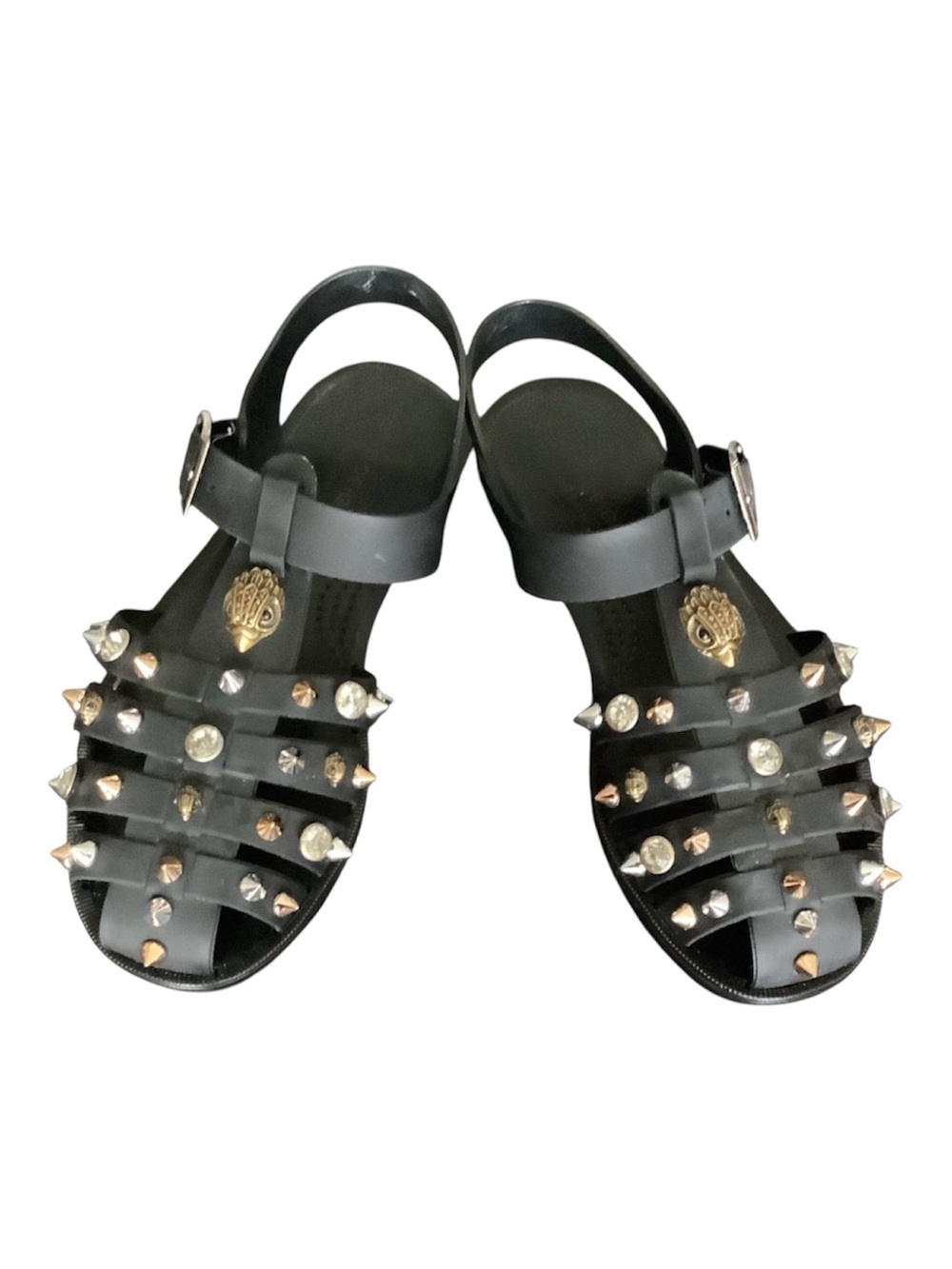 Kurt Geiger London Madelyn Studded Jelly Fisherman Sandals Size 8
